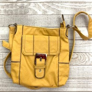 Nine West Mustard/Yellow Crossbody Purse